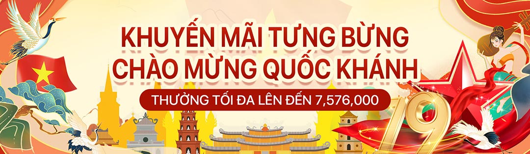 Khuyến mãi tưng bừng chào mừng quốc khánh